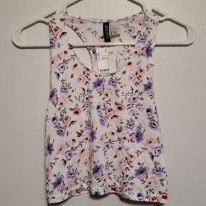 Floral crop top